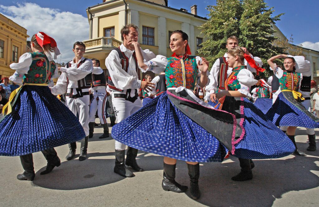 Serbian Folk Dancers