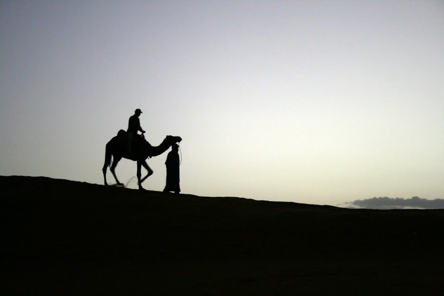 Morocco in the Saharan Desert